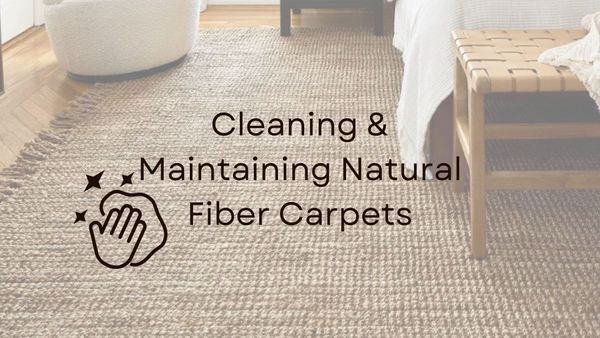 How to Clean a Natural Fiber Rug: Sisal, Seagrass, Jute and Bamboo